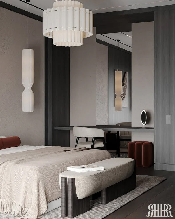 Walnut Whisper Ottoman