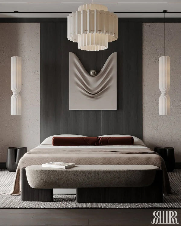 Walnut Whisper Ottoman