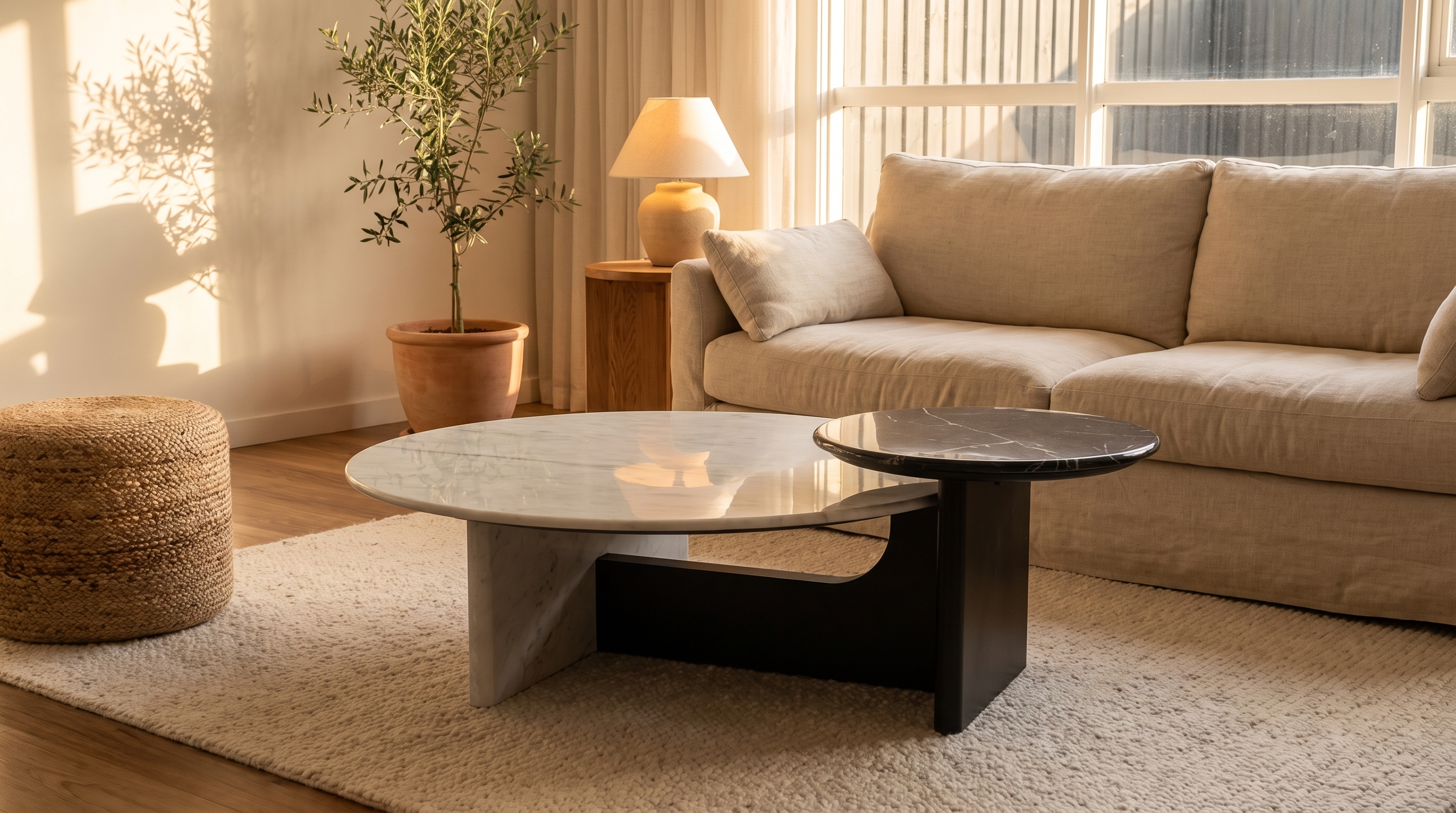 Stone & Vein Coffee Table Set