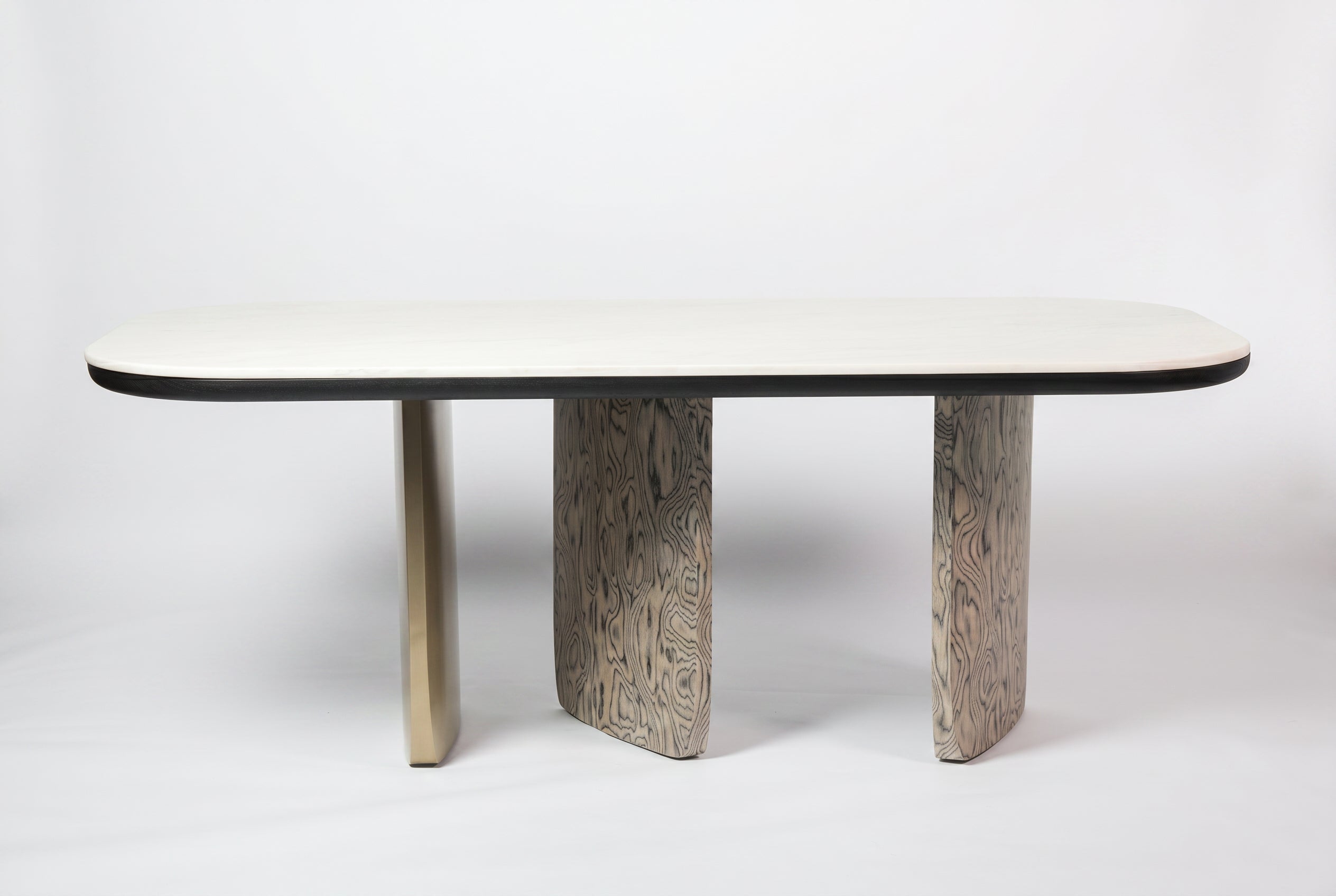 Rustic Rooms designer marble dining table for a refined and modern home