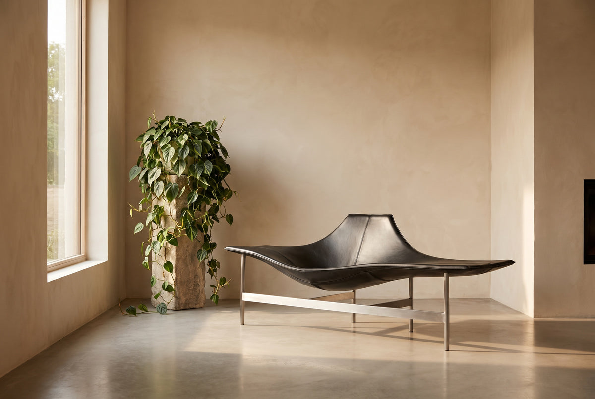 Saddle Luxe Ottoman
