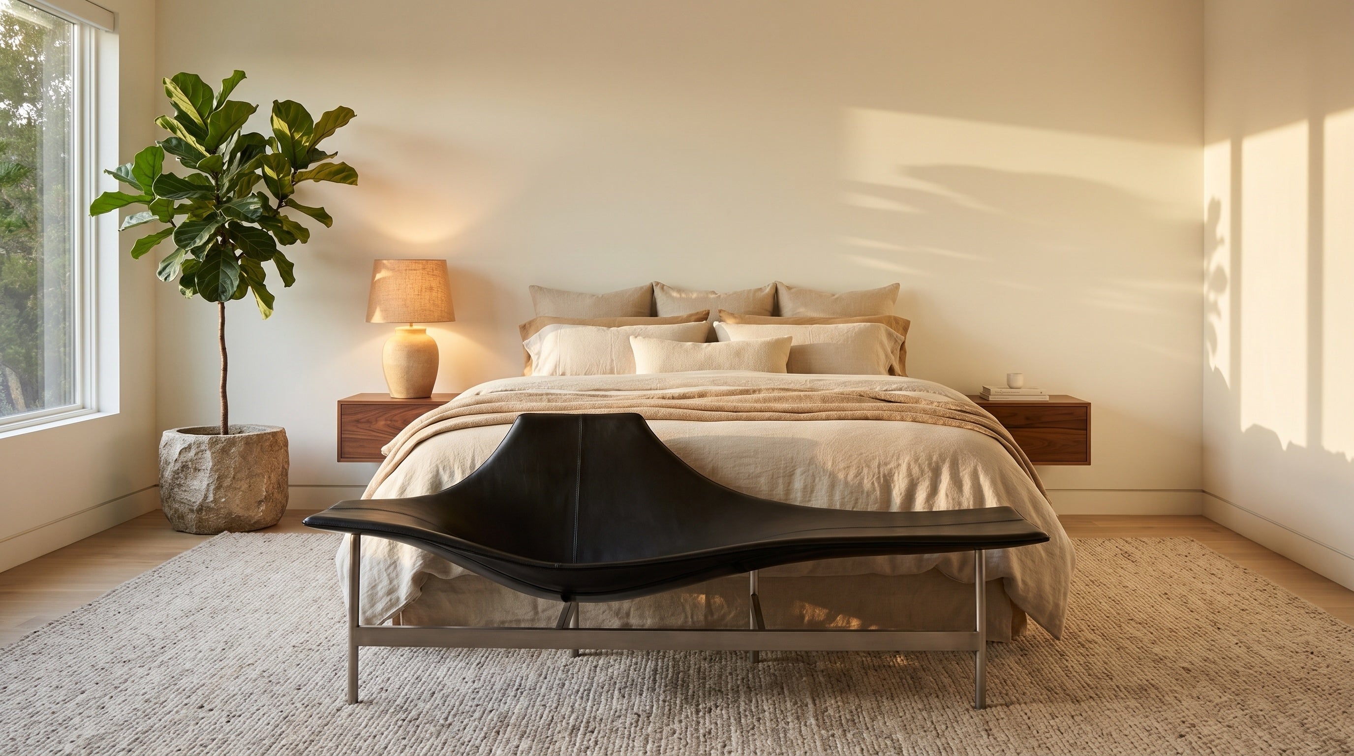 Saddle Luxe Ottoman