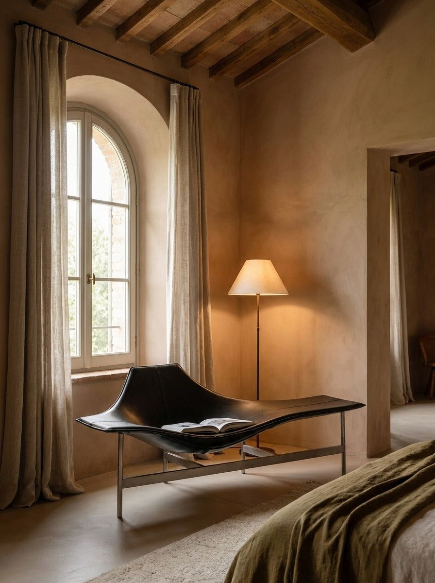 Saddle Luxe Ottoman