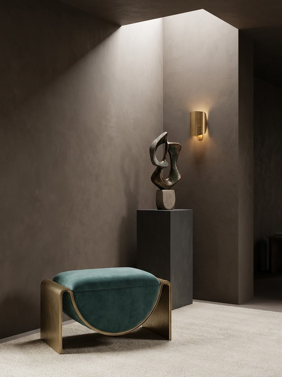 Moonstone Ottoman