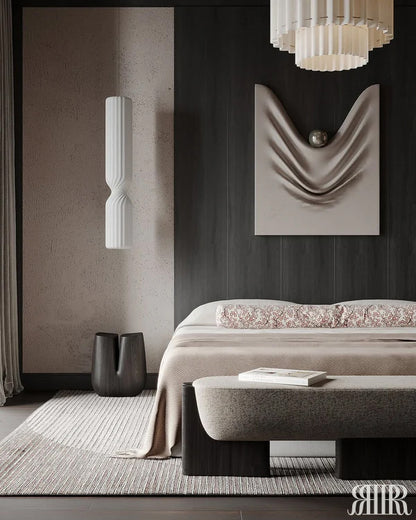 Walnut Whisper Ottoman