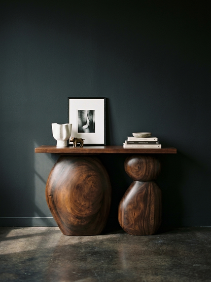 Aurora Rust Console Table