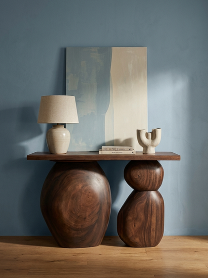 Aurora Rust Console Table