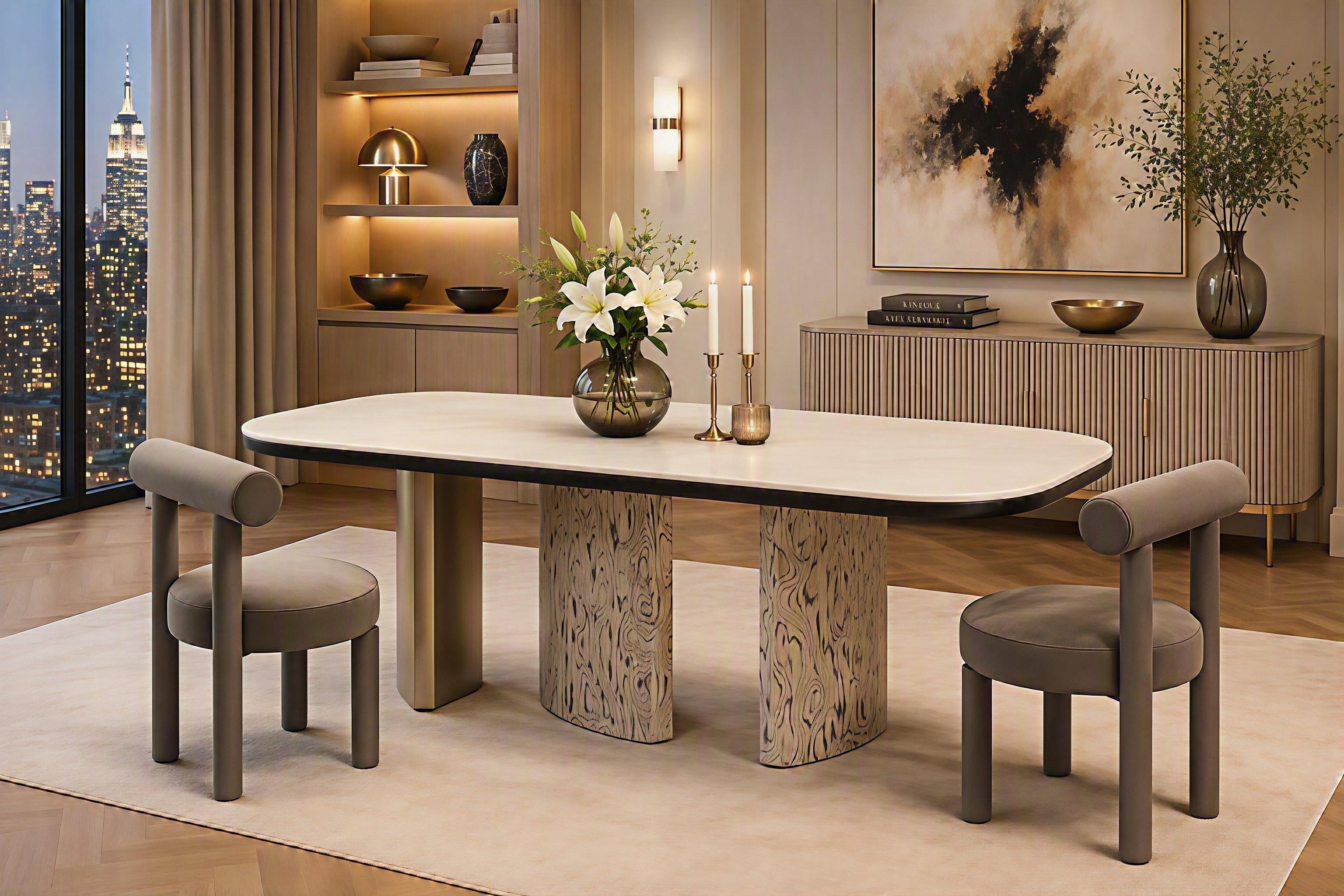 Trieste Marble Dining