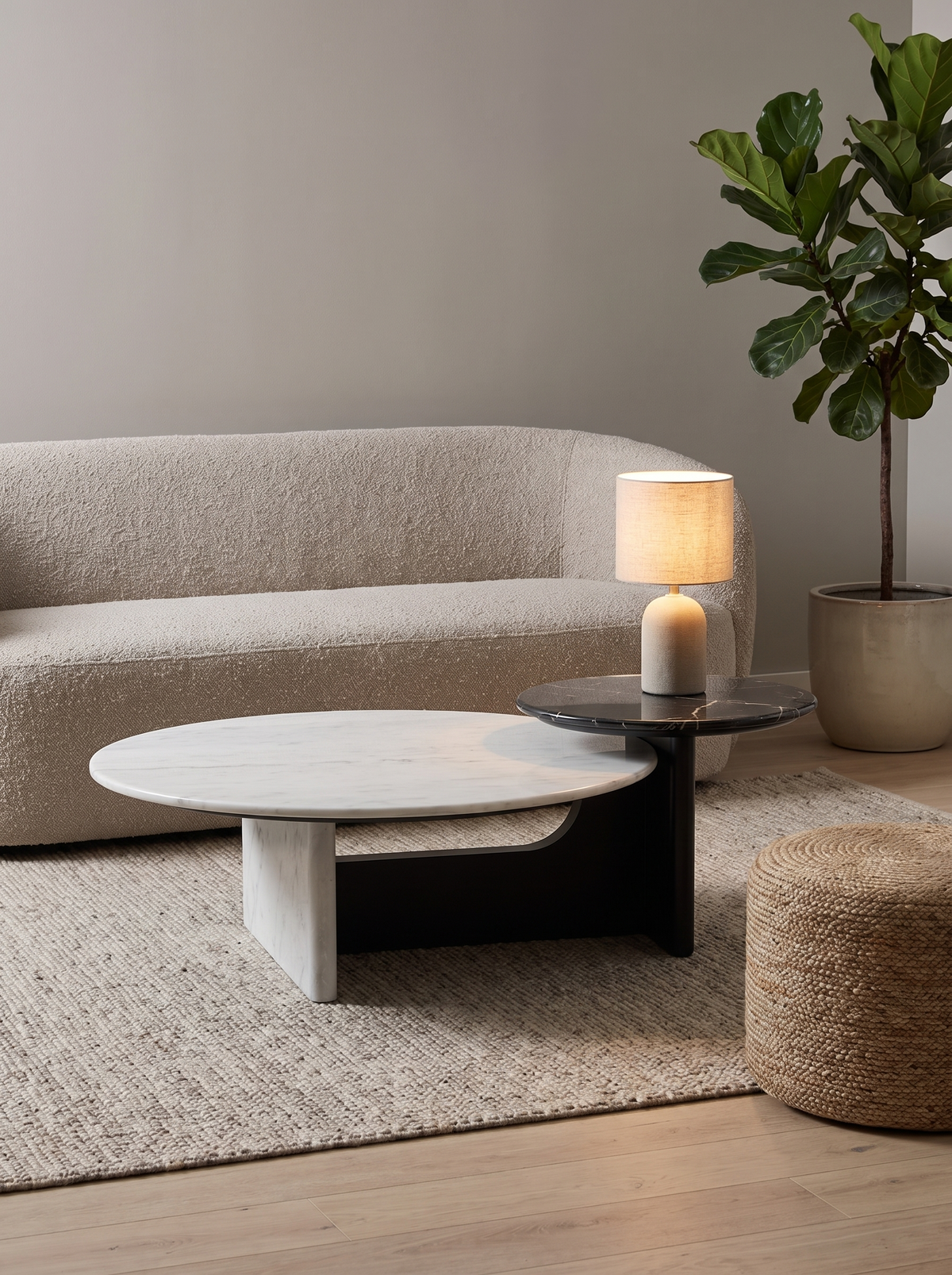 Stone & Vein Coffee Table Set