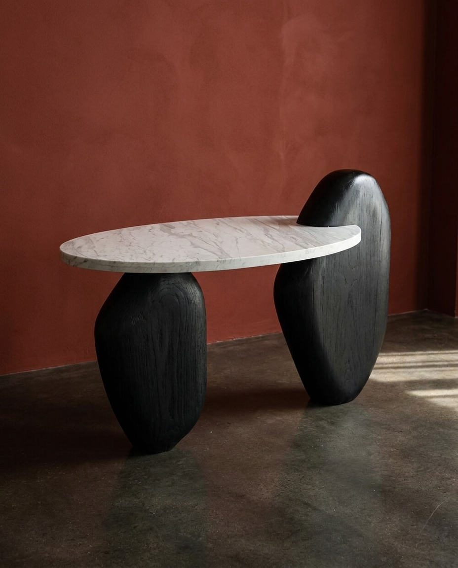 Vein & Timber Console Table