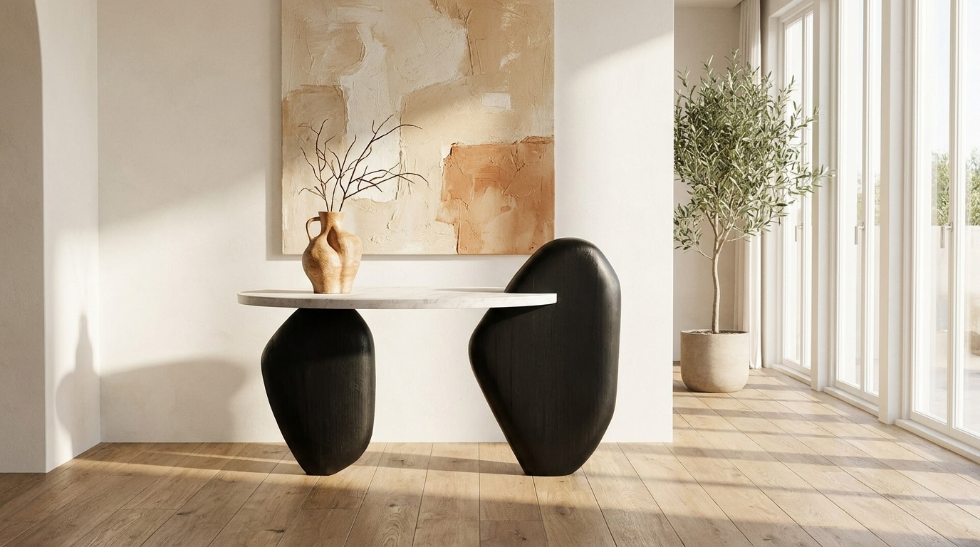 Vein & Timber Console Table