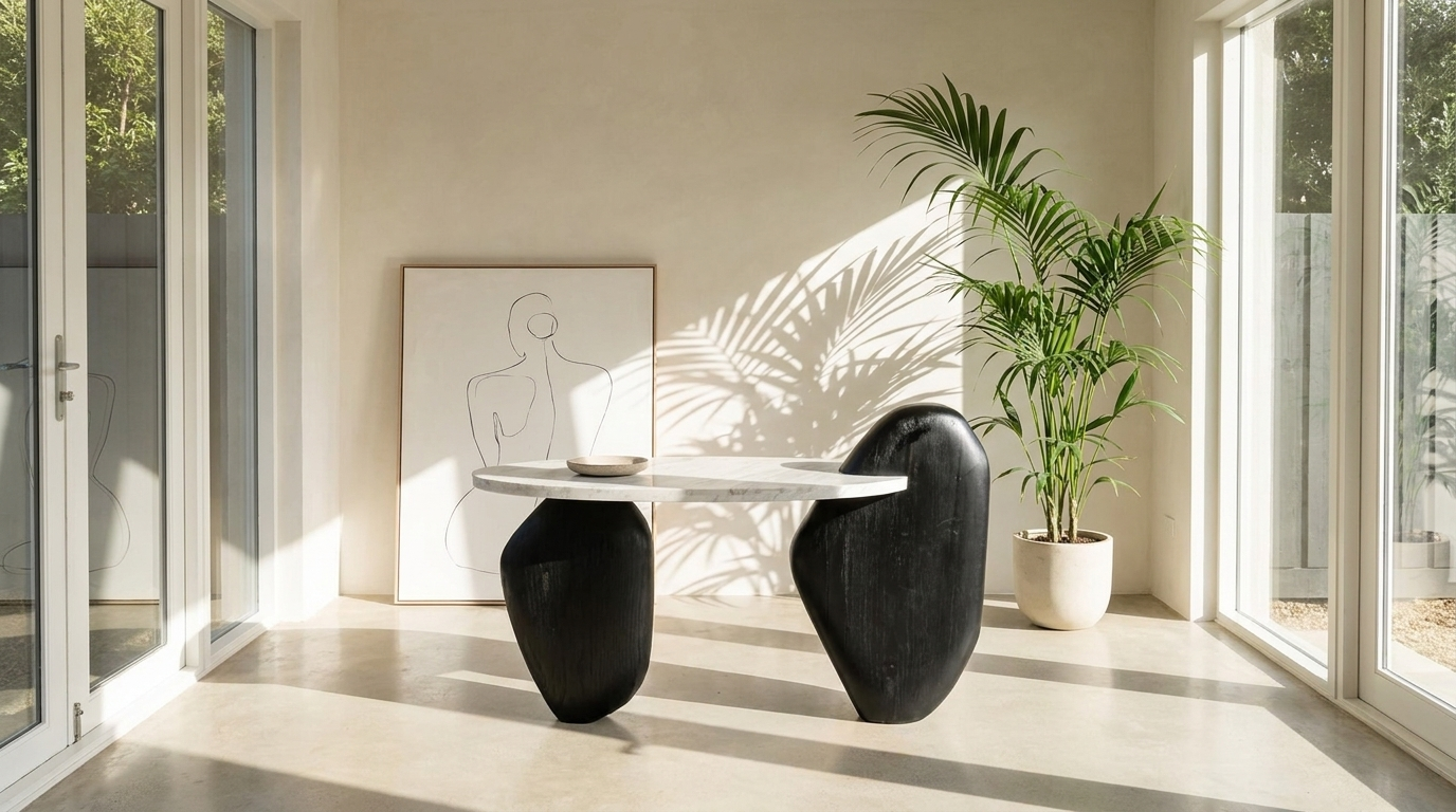 Vein & Timber Console Table