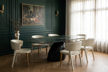 Rustic Rooms modern Nocturne dining table for sophisticated homes
